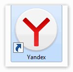 Запуск ярлыка Яндекс Браузера